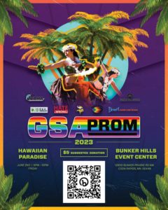 2023 Gay Straight Alliance Prom Hawaiian Paradise